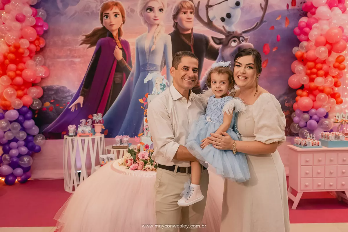 Aniversário, festa infantil, Antonella, Frozen, Vila Velha, ES